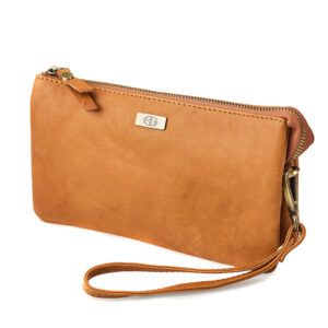 Bon Gout Clutch Columbia Cognac
