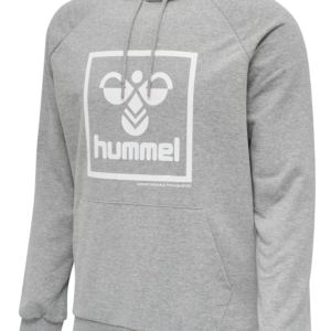 hmlISAM HOODIE - GREY MELANGE